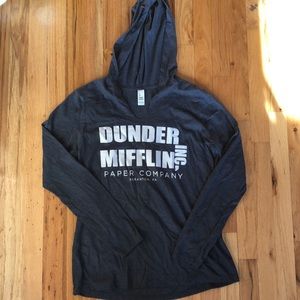 The Office woman’s long sleeve with hood